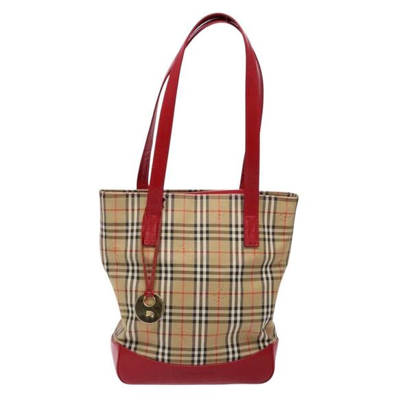 Burberry Nova Check Beige Canvas shoulder - Picture 1 of 10